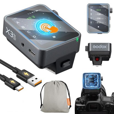 Godox X3PRO S 2,4G Wireless X System TTL HSS Funk-Blitzauslöser für Sony Kameras