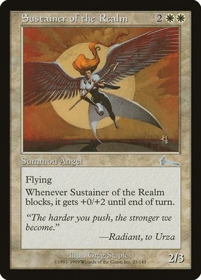 Sustainer of the Realm (023) Urza's Legacy ULG MTG Magic