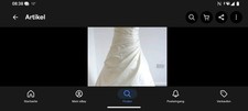 Brautkleid Gr. 44 Ungetragen, Geändert, Reifrock, In ivory - Elfenbein
