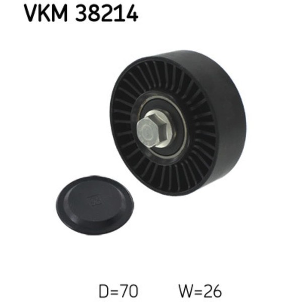 Umlenk-/FüHrungsrolle Keilrippenriemen SKF VKM 38214 FüR BMW 3Er-image