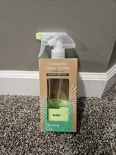 Grove Collaborative Refillable Glass Spray Bottle Bright Lime