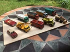 10 x original Matchbox Lesney toy vehicles