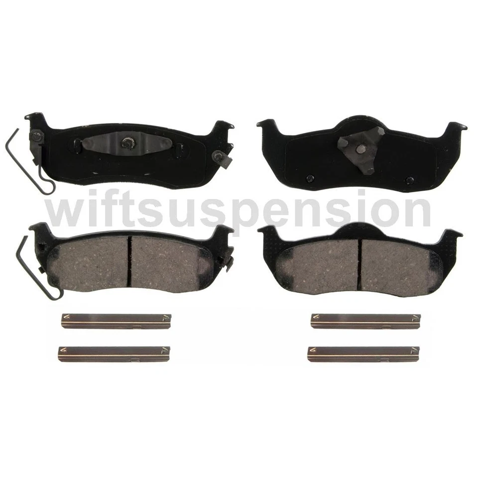 Conjunto de pastilhas de freio a disco traseiro Wagner 1 peça para 2004-2010 INFINITI QX56 - Imagem 2 de 2