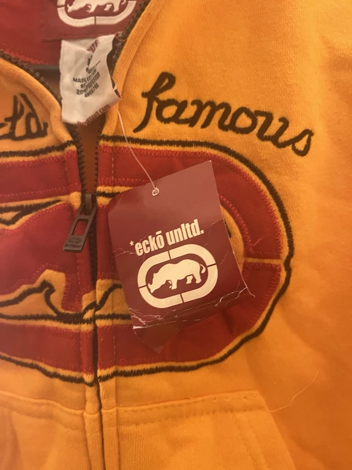 Ecko Unltd Boys Full Zip Hoodie Sweatshirt Pick Your Color Size 5 - Image 3 of 4