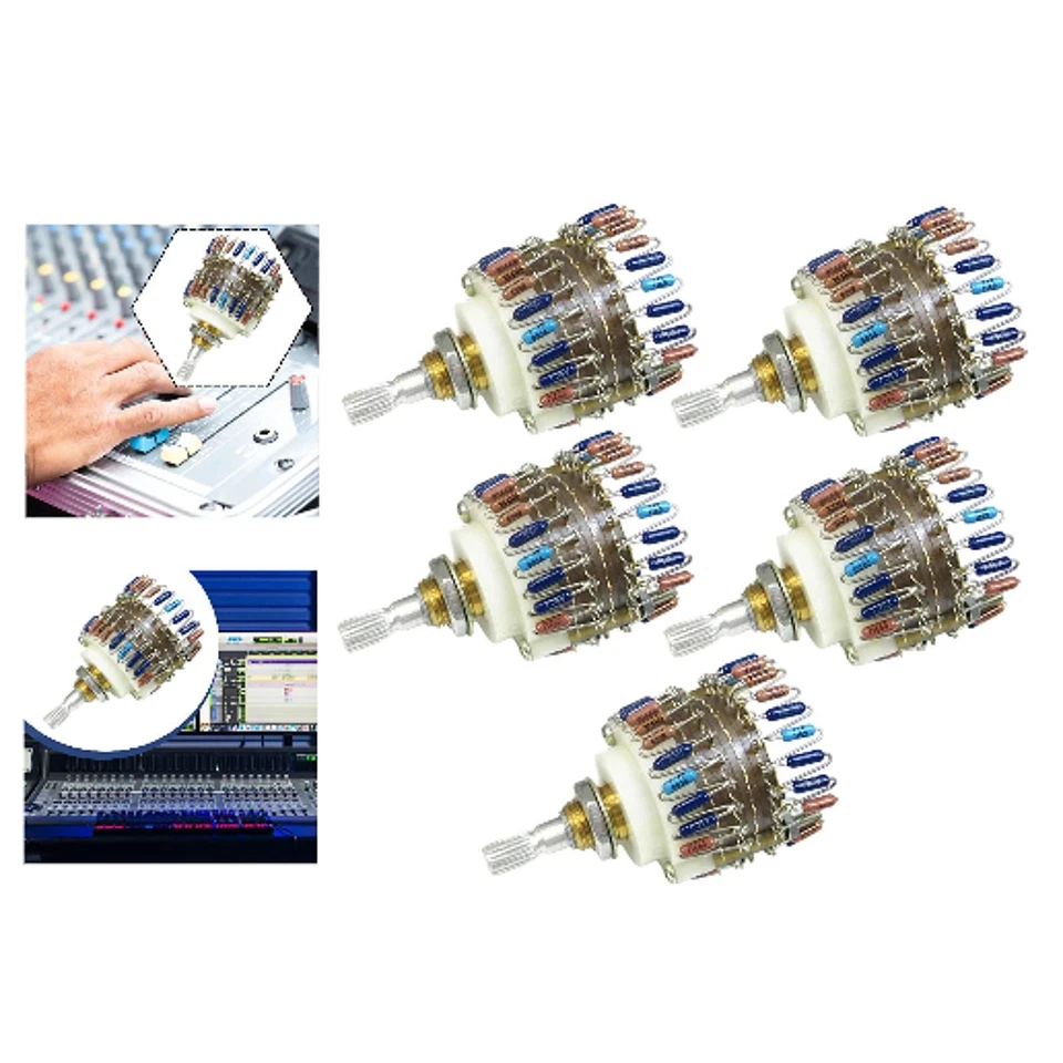 23 Step Volume Control Potentiometer Dual Channel for Stereo Volume Control - Image 2 of 2