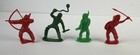 Vintage 3”Tim- Mee Toys Frontiersman , Indians  Lot Of 24.  Red / Yellow / Green — photo 6