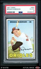 1967 Topps #600 Brooks Robinson Orioles HOF PSA 4 - VG/EX