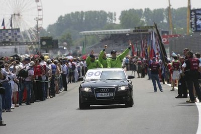 Le Mans 24 Hours J Bergmeister T Krohn N Jonsson White Lightning R- Old Photo 1