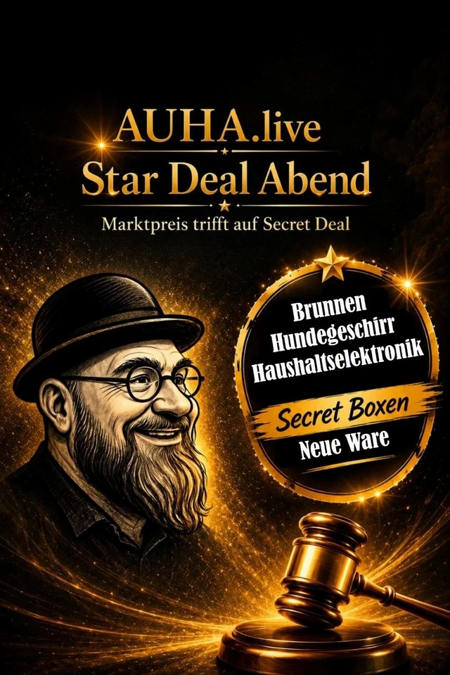 AUHA.live | Brunnen, Hundegeschirr, Haushaltselektronik, Secret Deals  #56