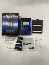 Korg Toneworks PX4 Pandora Personal Mini Compact Multi Effects Processor + Box