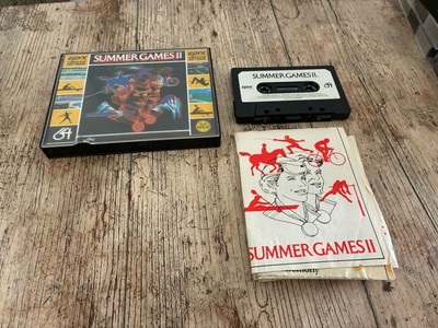 Epyx Summer Games II Commodore 64 Disk - Boxed & Working 