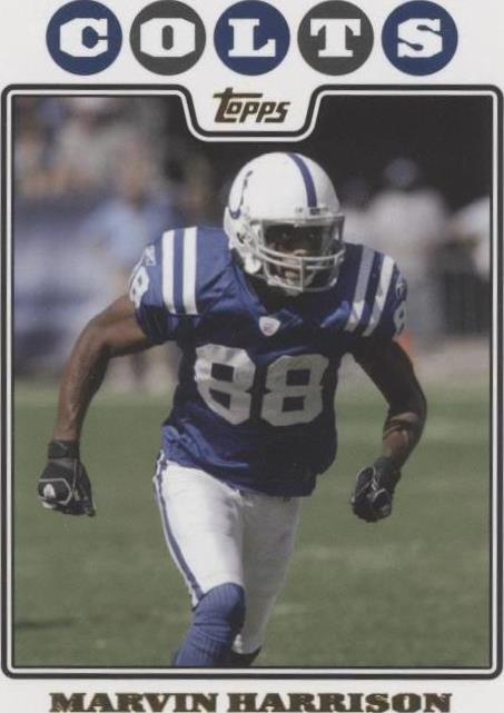 2008 Topps Marvin Harrison #265 - 1 of 2