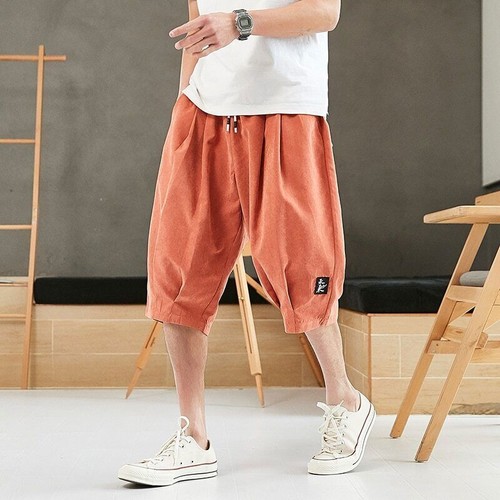 Pants Men Short Joggers Calf-Length Casual Pants Male Capris Trousers - 第 13/34 張圖片