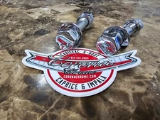 Chrome Rear Trailing Arm Bolts - 58-64 Impala