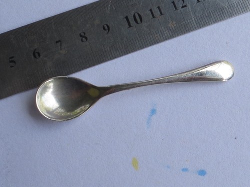 Drummund Melb H/M 1933 3 Pc Sterling Silver Muffineer Salt Pepper Mustard 183g - Picture 13 of 15