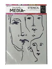 Ranger Dina Wakley Media Stencils