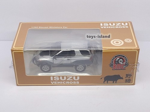BM Creations JUNIOR BMC 1/64 ISUZU VEHICROSS Silver 64B0322 New RHD - Picture 3 of 7
