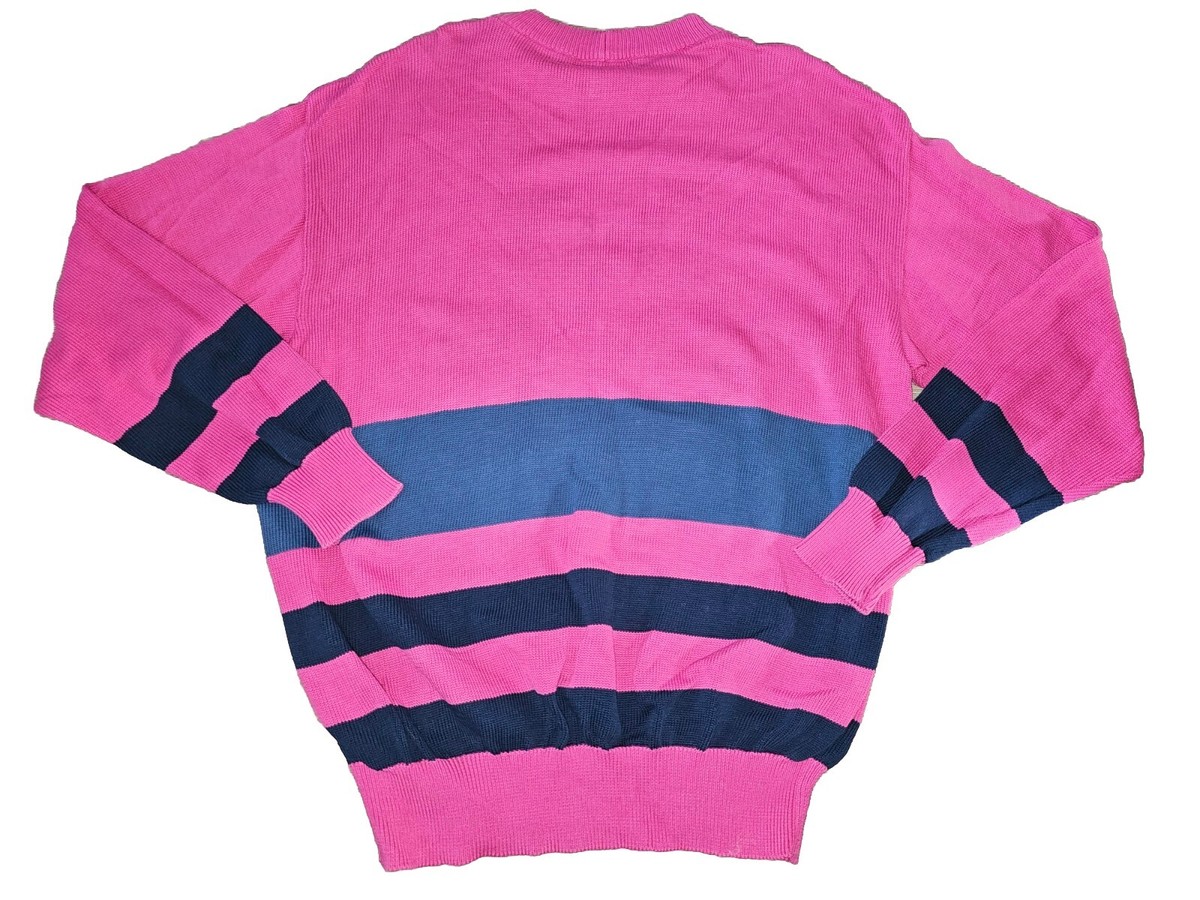 1990s Vintage ICEBERG HISTORY Sweater Tomato Ketchup Size L
