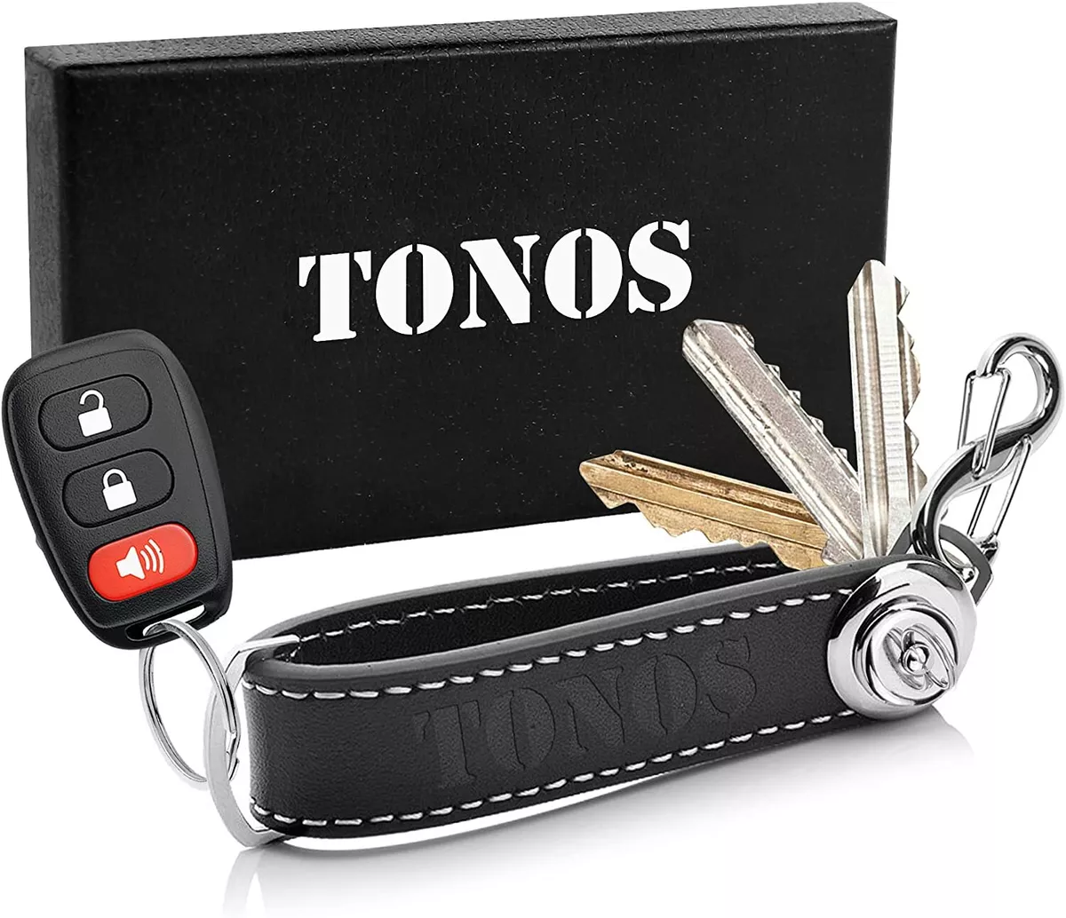 Compact key holder store and keychain organizer