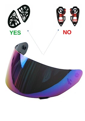 Visier Spiegel Rainbow AGV k3 k4 vor 2022 (Nicht Geeignet Auf k3sv)