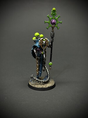 Warhammer 40K Necrons Orikan the Diviner Pro Painted Commission