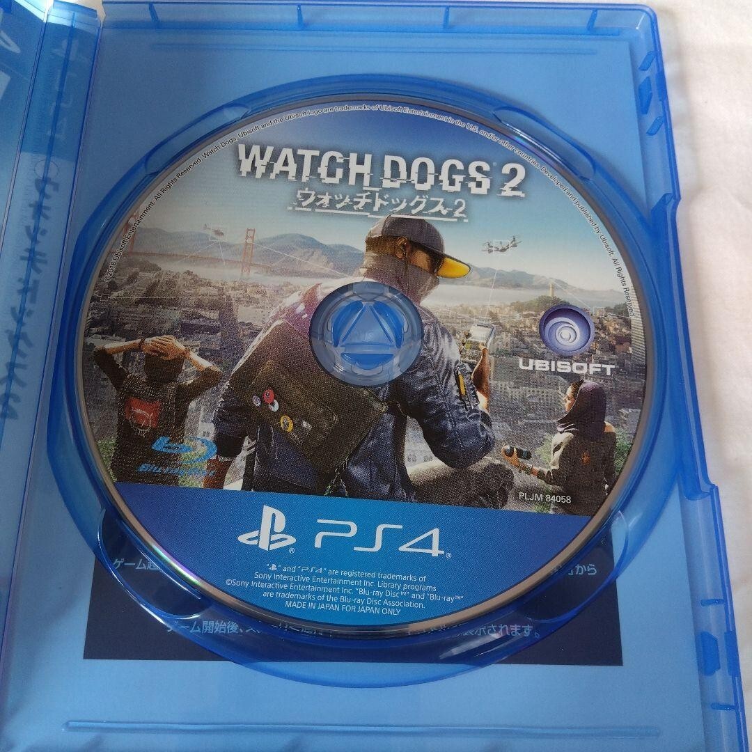 Lot 2 Watch Dogs 1 & 2 set PS4 Sony PlayStation 4 Japan Version 