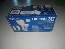 Caframo Ultimate 12V 2-Speed 7" Fan Black Modified to Fit DeWalt 20v Battery