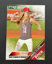 2016 Topps - Nina Agdal #FP-5 Los Angeles Angels