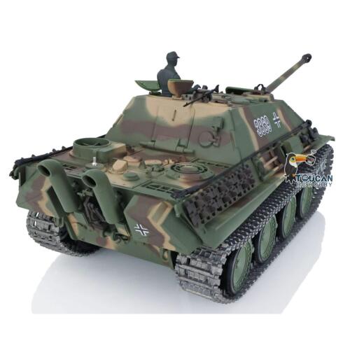 On Sale 1/16 Heng Long 3869 Jagdpanther Main Battle 7.0 RC Tank RTR Metal Tracks - Picture 4 of 12