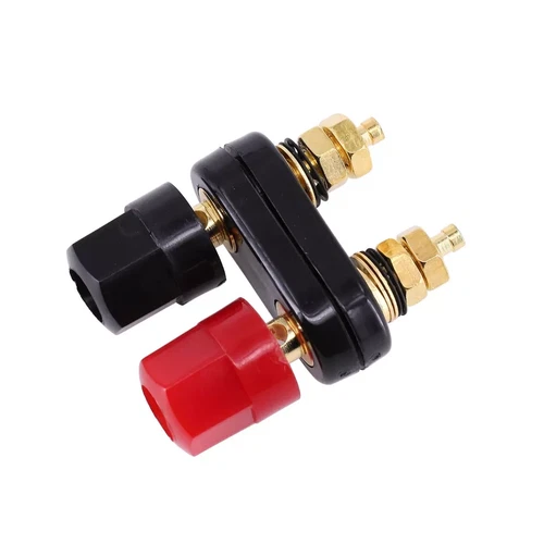 1 pieza Hi-end 4mm Banana Plug Doble Conector Altavoz AMP Terminal Jack Poste de encuadernación - Imagen 2 de 6