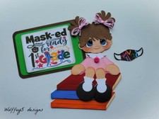 ELITE4U GIRL SCHOOL U PICK premade paper piecing scrapbook diecut piece page 3D