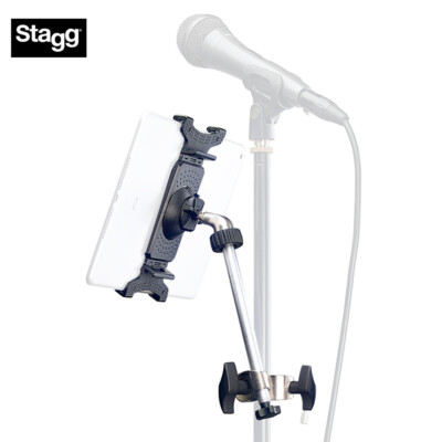 #ad #ad Stagg Look Smart phone tablet holder w clamp amp; arm For Attaching to Drum or Mic $39.99