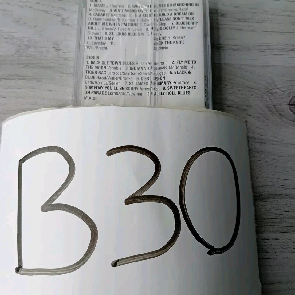 LOUIS ARMSTRONG CEST SI BON CASSETTE TAPE ALBUM - NEW SEALED - RARE MUSIC,,, - Image 3 of 3