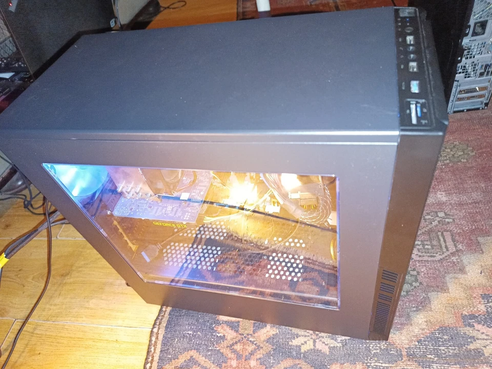 GAMING PC QUAD Core 3.0Ghz 12GB RAM 128GB SSD 500GB HDD Win 10 WIFI GTX 650 ti - Image 3 of 4