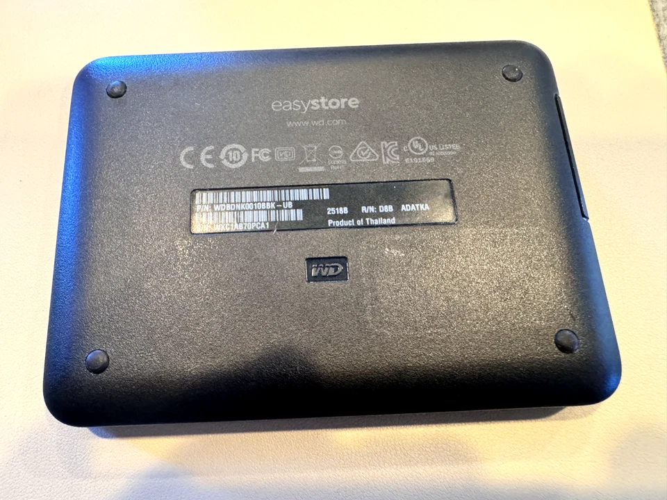 Western Digital Easystore 1 TB,External,5400RPM, (WDBDNK0010BBK-WESN) Hard Drive - Image 2 of 3