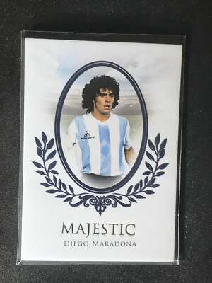 FUTERA  マラドーナ 2021-22 Futera Unique Majestic Sapphire #10 Diego Maradona