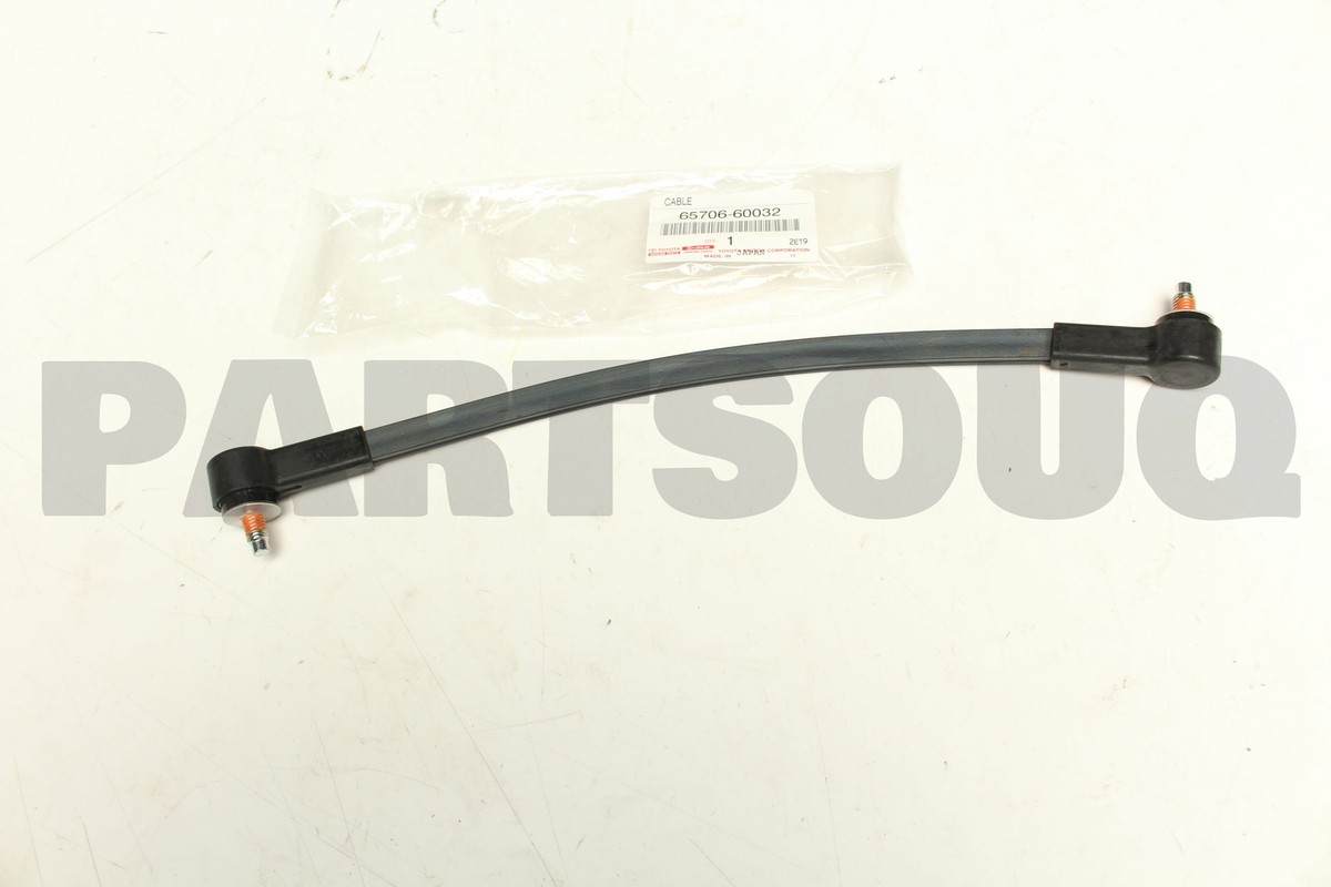 6570660032 Genuine Toyota STAY SUB-ASSY, TAIL GATE, RH 65706-60032