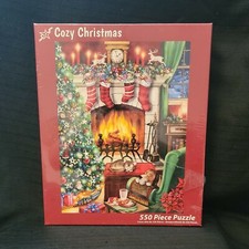 New factory Sealed Christmas Company Cozy Jigsaw Puzzle 550 Piece