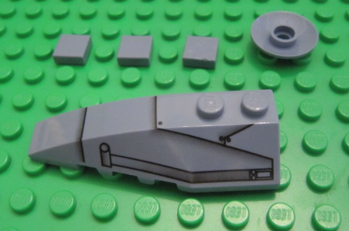 Sand Blue LEGO 5 Mixed Pieces Star Wars 7103 Jedi Duel Count
