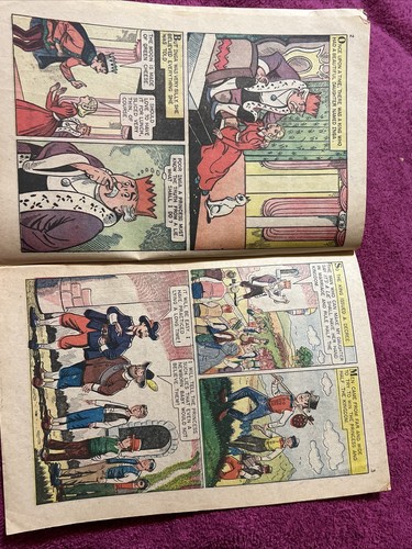 CLASSICS ILLUSTRATED JUNIOR # 565 -THE SILLY PRINCESS 1968 - Picture 5 of 6