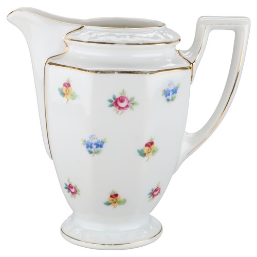 Milchkännchen groß Rosenthal Maria Streublume mit Goldrand