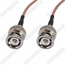 RG316 BNC Male Plug to BNC Male Plug Pigtail RF Jumper Cable Cord 50 Ohm 2.5M