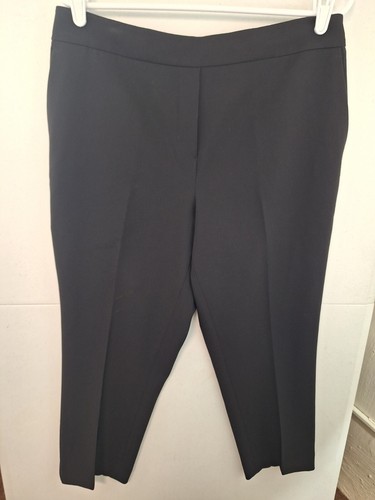 DKNY Petites 14P Black Slim Leg Ankle Length Pull On Pants NWT $89 | eBay