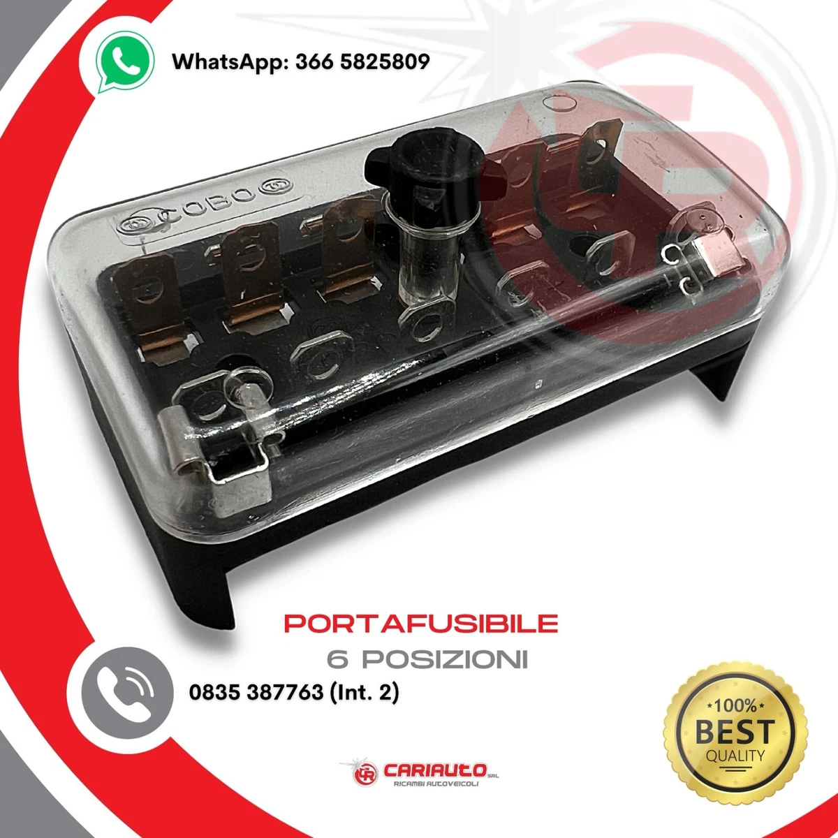 Kit 200 Fusibili Per Auto Tipo Siluro – 5AMP 8AMP 16AMP 25AMP 40AMP – Cassetta Portafusibili In Lega Di Zinco E Propilene - 2