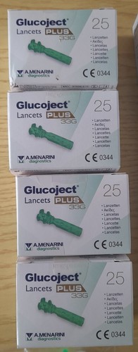 175 lancette pungidito Glucoject Plus Extra 33G Menarini 25x7 scatole - Foto 3 di 6