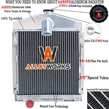 356356R94 Radiator For International Farmall 100 130 200 230 Super AV-1 models