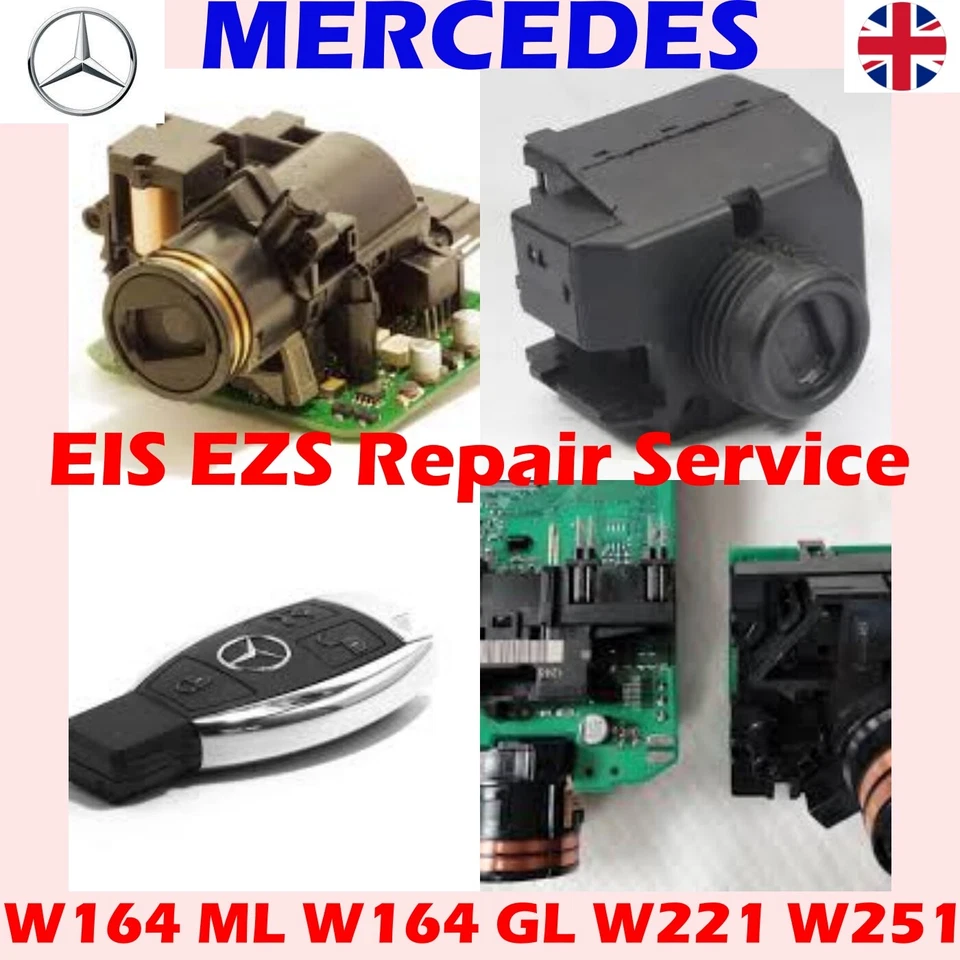 MERCEDES W176 A class immobiliser steering lock repair emulator ESL A0999000400 - Image 2 of 3
