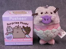 Gund NEW Pusheen PUSHEEN MERMAID Blind Box Series 6 Magical Kitties Plush