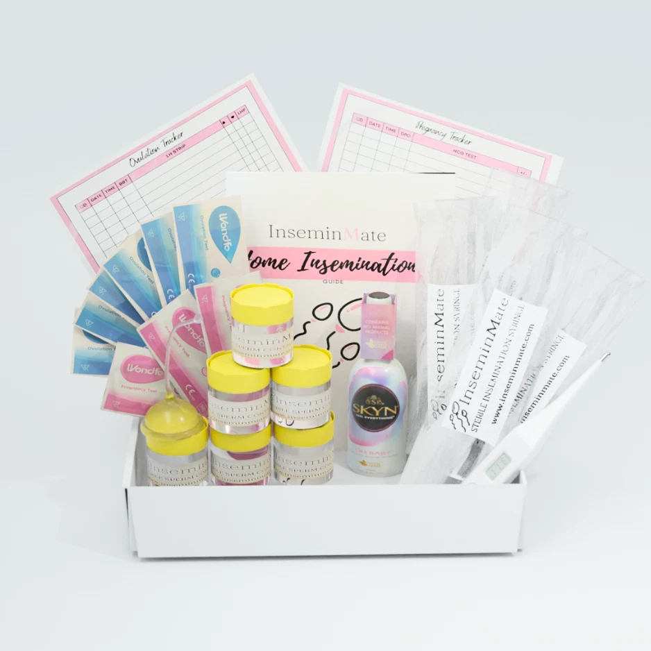Home Insemination Kit 6 pack, BBT, 20 LH Test, 6 HCG test, Conception Cup, Lube - Image 2 of 4