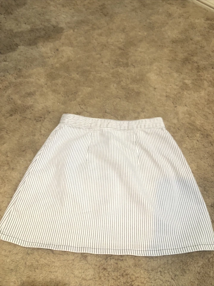 Falda a rayas Kimchi azul ferrocarril mujer-2 Foto 4 de 4